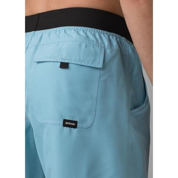 Prana Men's Mojo Shorts Artic Blue Size: XL - NWT - Picture 3 of 4